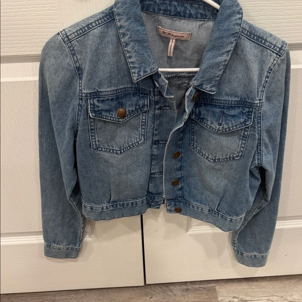 BCBGeneration Blue Jean Jacket - Picture 1 of 2